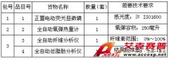 中國農(nóng)業(yè)大學(xué)實驗室儀器設(shè)備采購項目招標公告